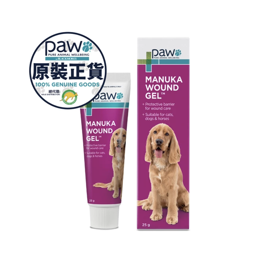 PAW -  麥蘆卡傷口護理凝膠25G (貓狗適用)