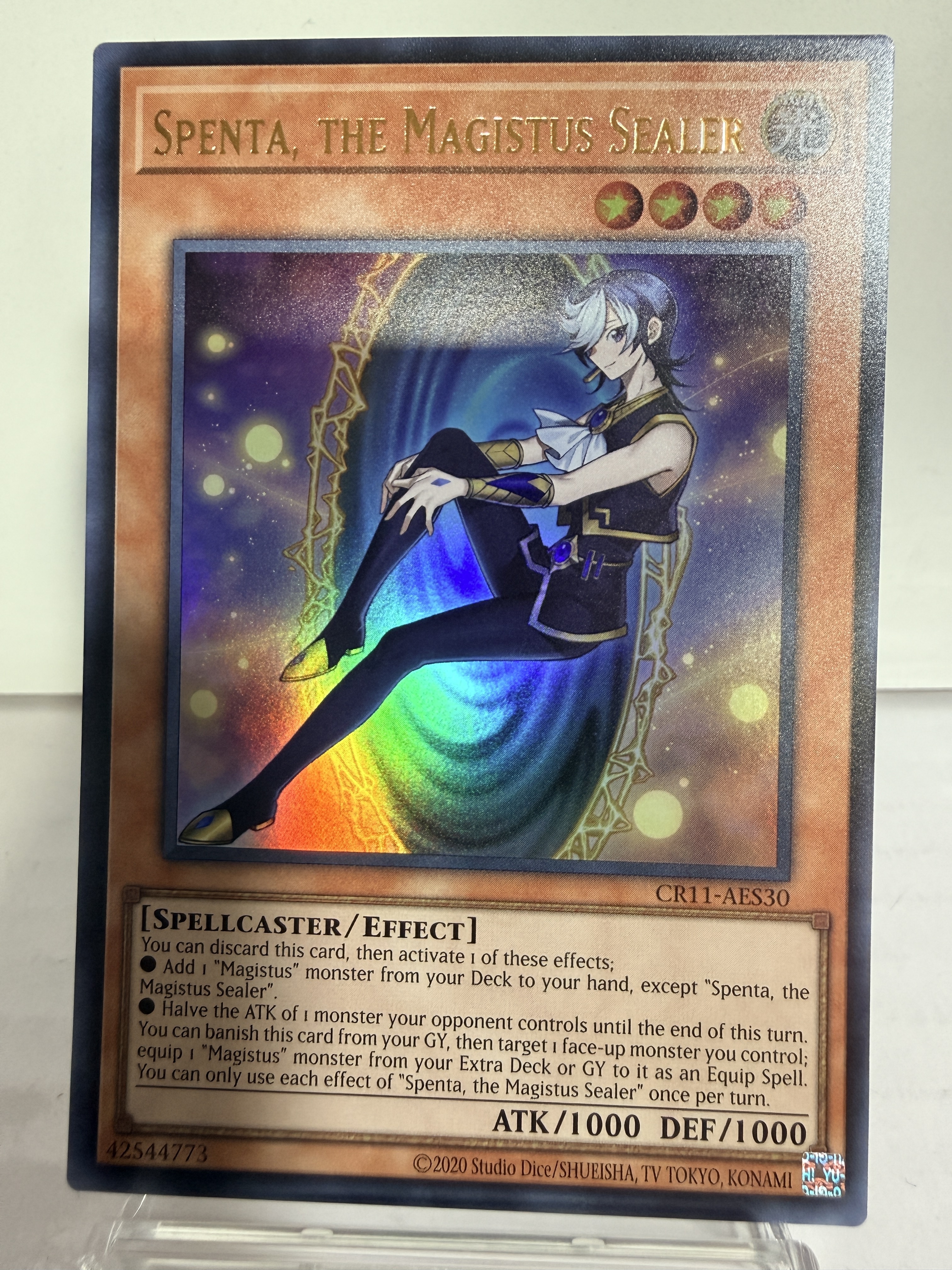 CR11-AES30 (UR/PSER)Spenta, the Magistus Sealer(封印的魔導士 斯布恩)