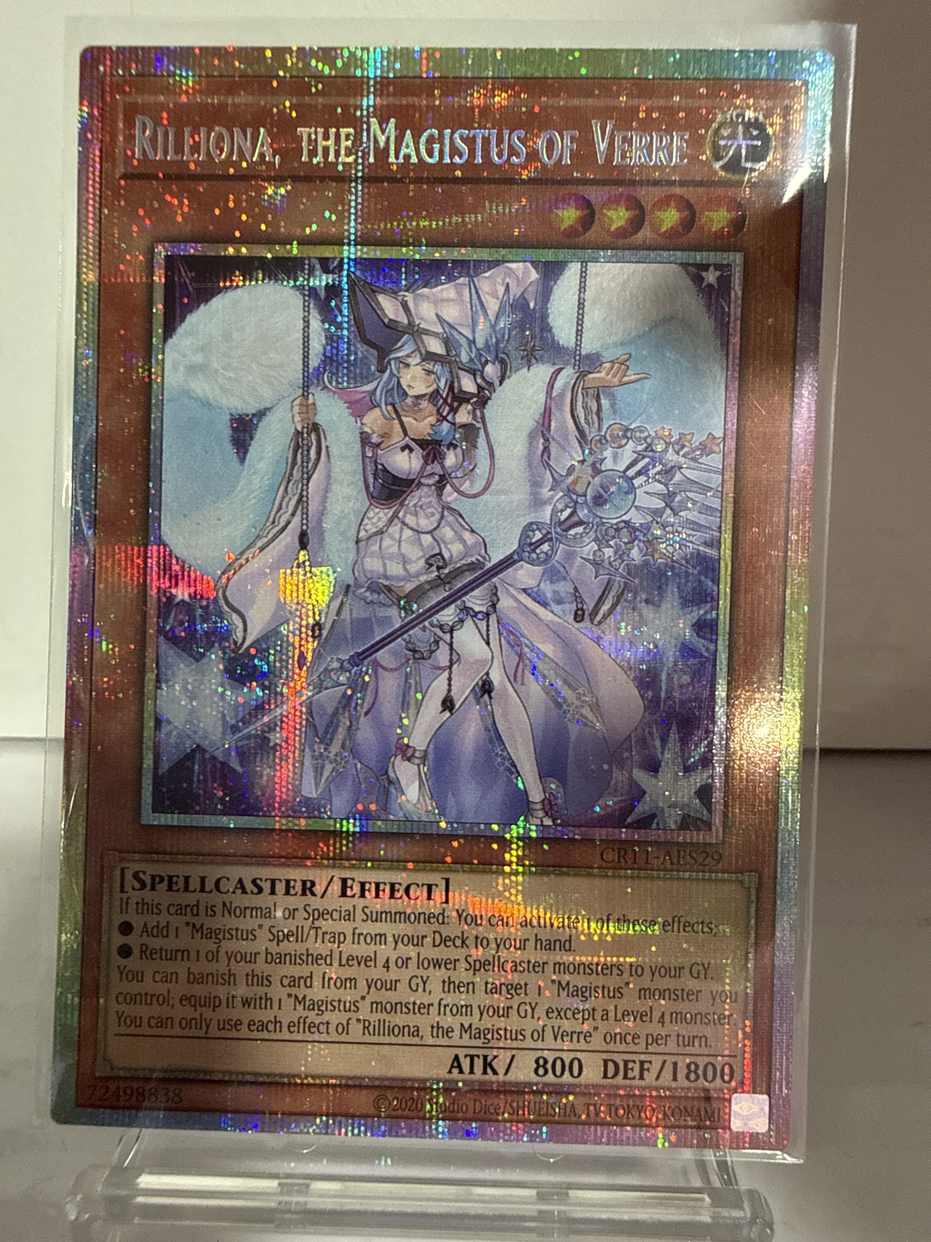 CR11-AES29 (PSER)Rilliona, the Magistus of Verre(結晶的大賢者 仙杜瑞拉)