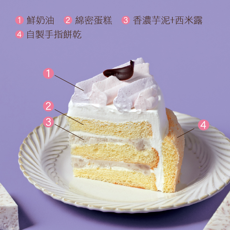 【門市限定】芋見小西米蛋糕 - 糖村