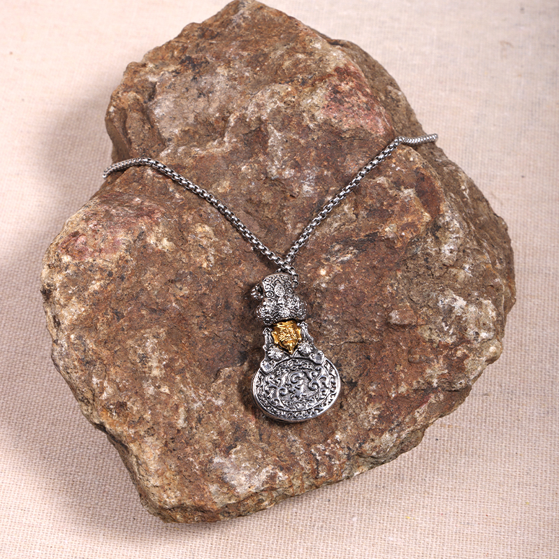 A32—五臺山紮基拉姆一眼天珠瑪瑙吊墜