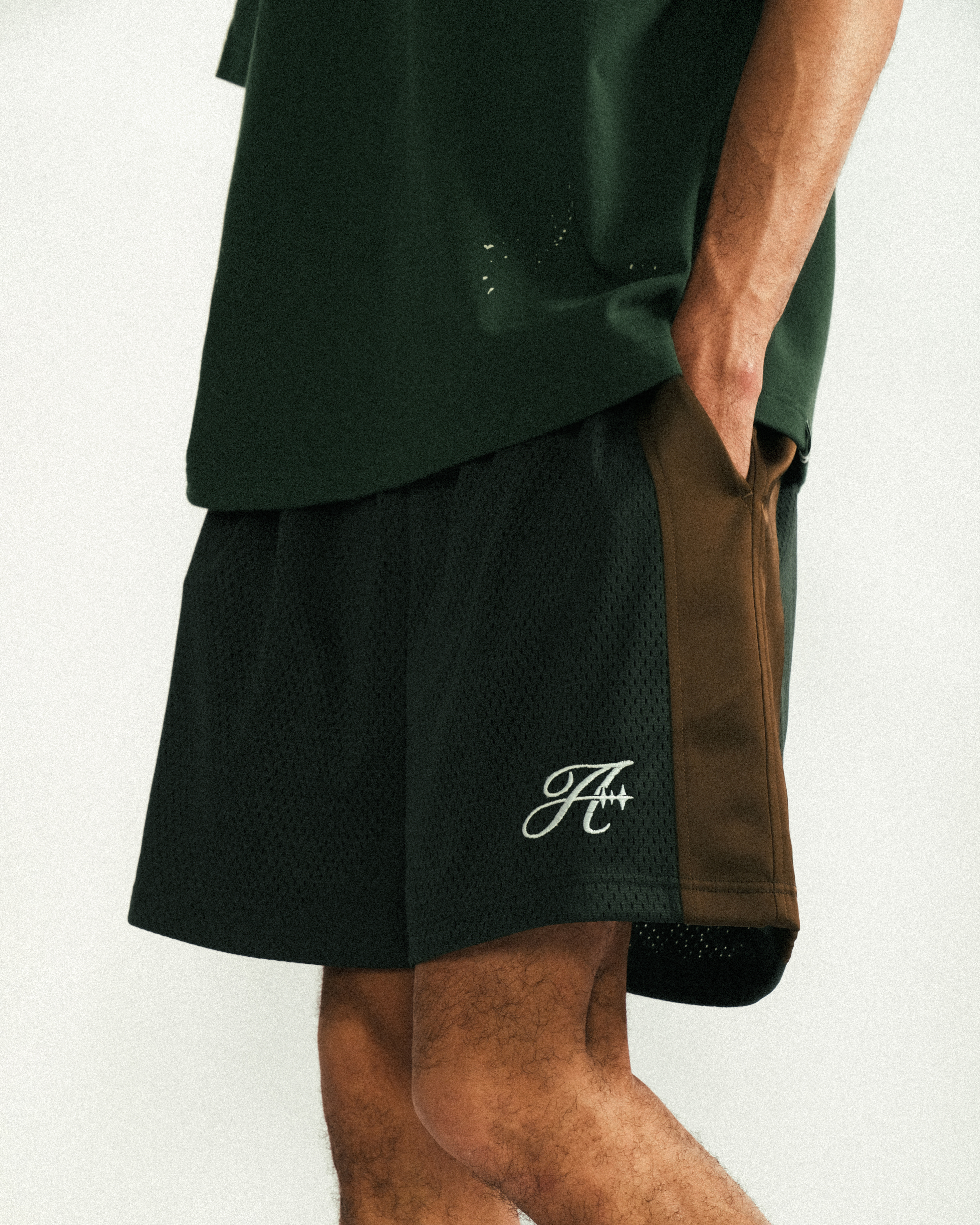 ARC BOXING SHORTS - FOREST