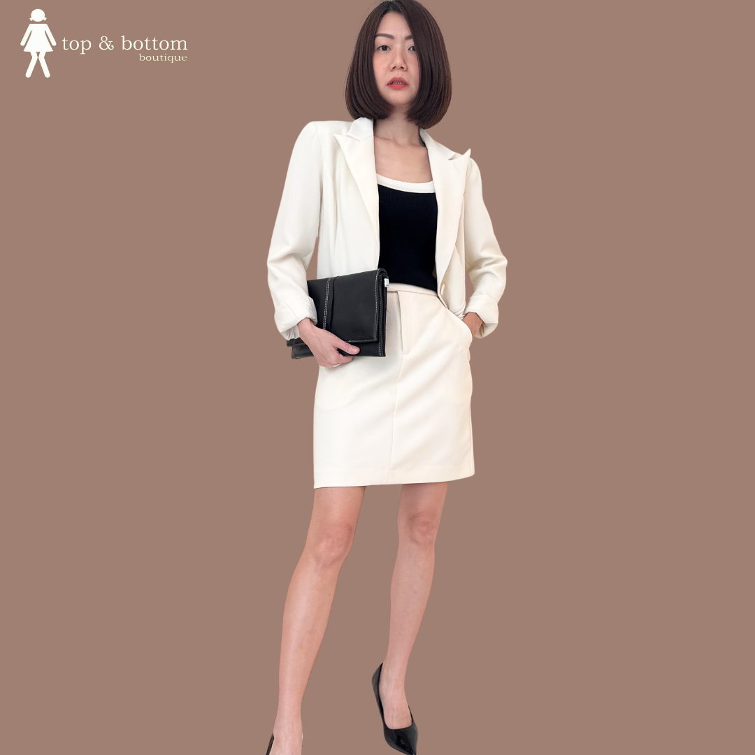 LONG SLEEVE SHORT BLAZER