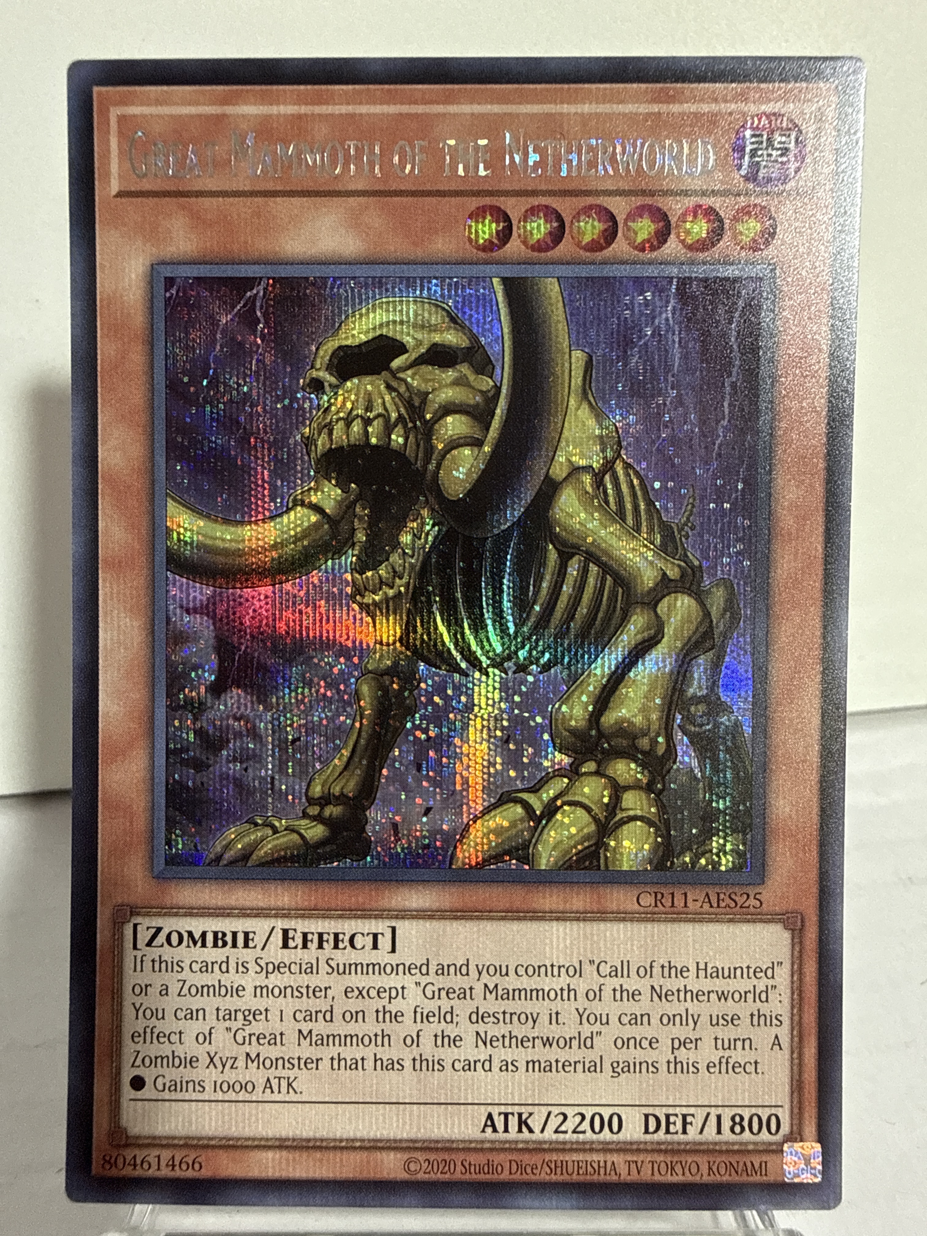 CR11-AES25 (SER)Great Mammoth of the Netherworld(冥界的魔象)