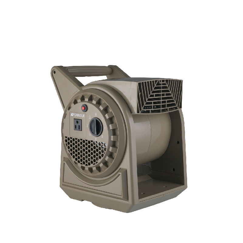 【SANSUI 山水】戶外露營用疾風擺頭渦輪扇 SZF-88G/66D(贈收納袋)