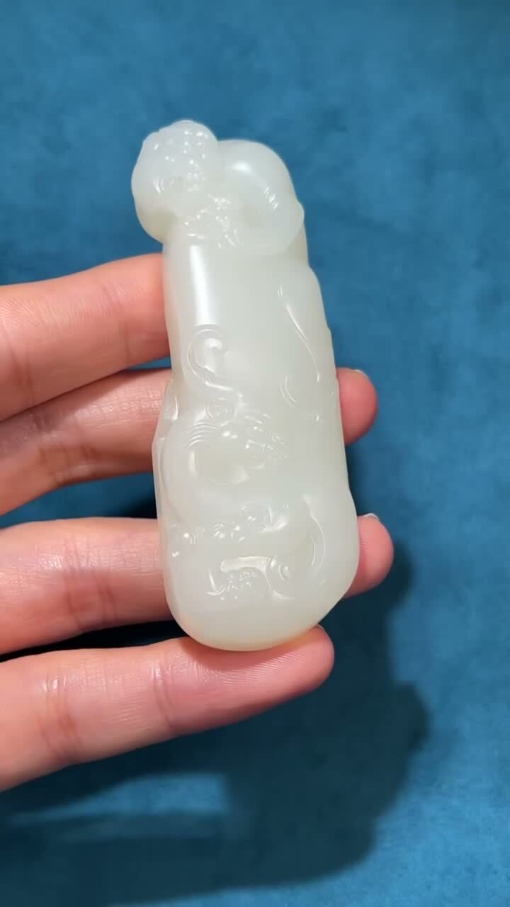 328237 和田玉籽料福壽昌隆