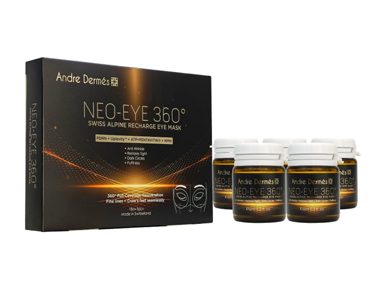 YC011 ANDRE DERMES 360 多維凍齡淚態填充眼膜6ml x5 EXP:2028.10