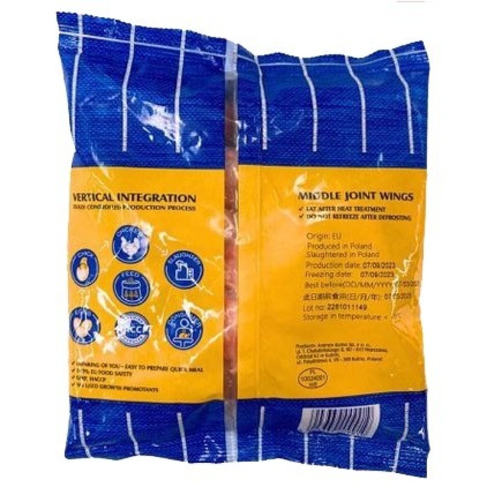 波蘭無激素雞翼 1kg