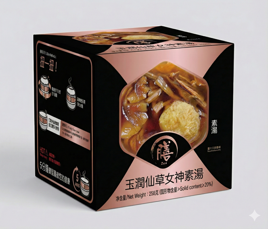 YC016 膳 玉潤仙茸女神素湯 258g EXP:2027年1月