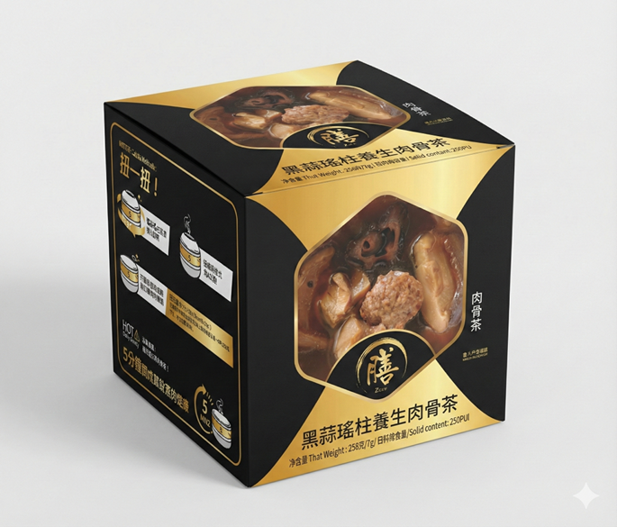 YC017 膳 黑蒜瑤柱養生肉骨茶 258g EXP:2027年1月