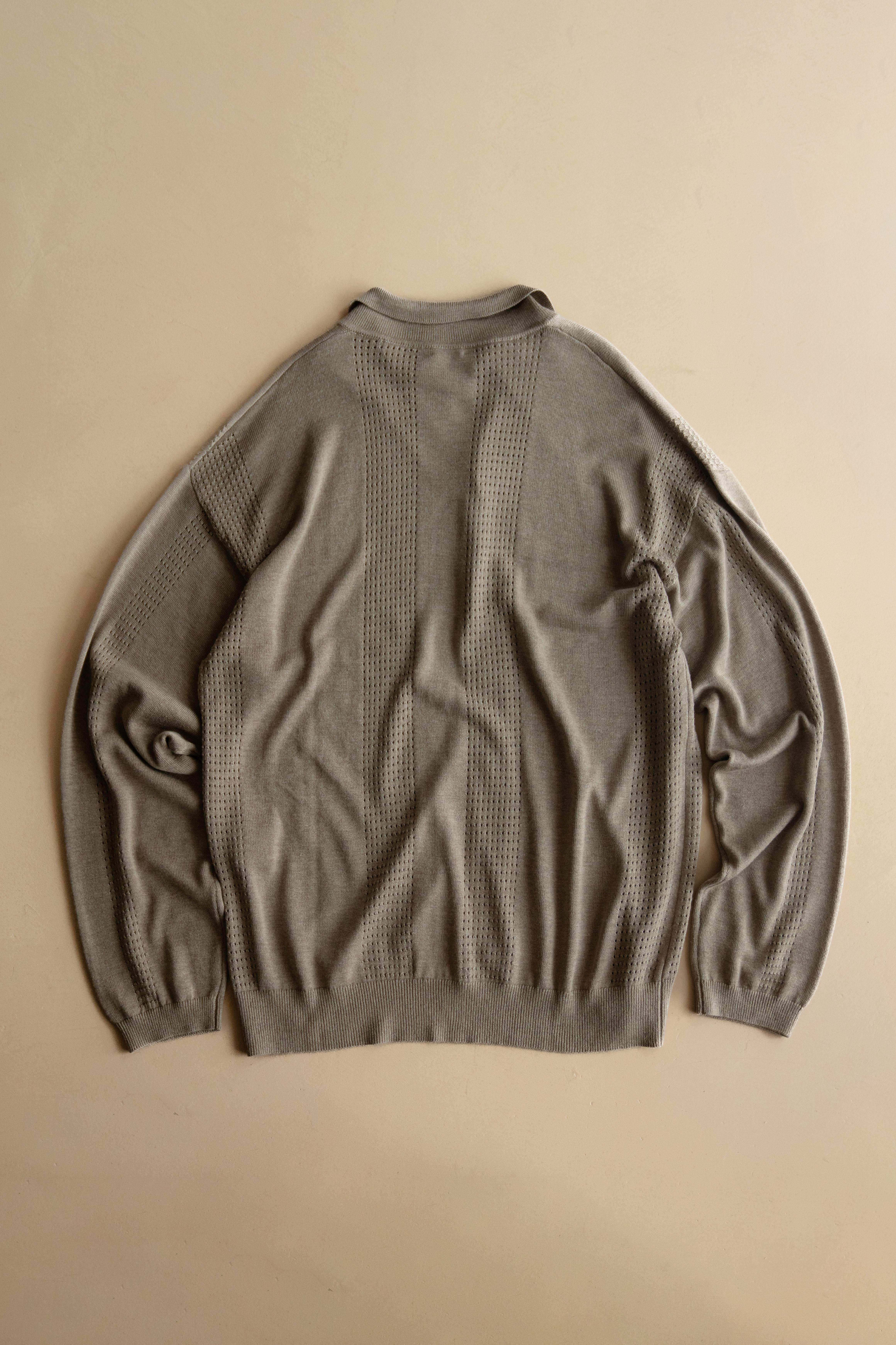 SEEALL MESH KNIT CARDIGAN - 2TYPE