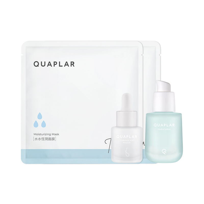 【母親節】玻尿酸特潤極萃+水潤光水凝乳+(單片)水水恆潤面膜*2片