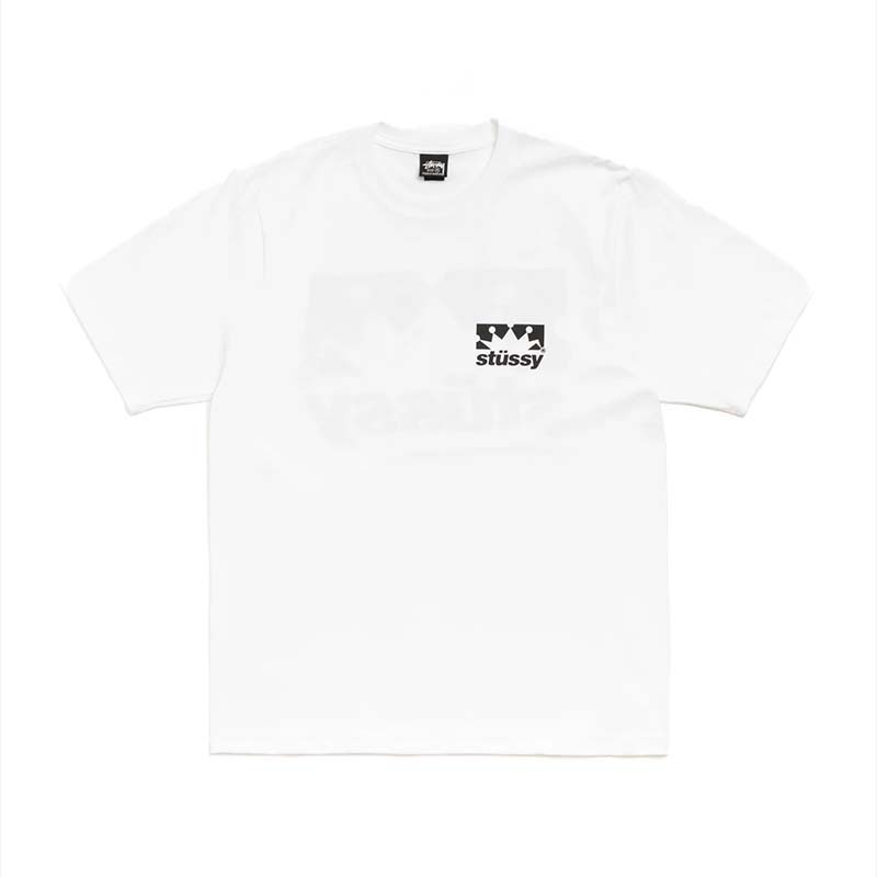 Stussy Box Crown Tee 皇冠 短袖 白色 1905186-WE [台灣現貨]
