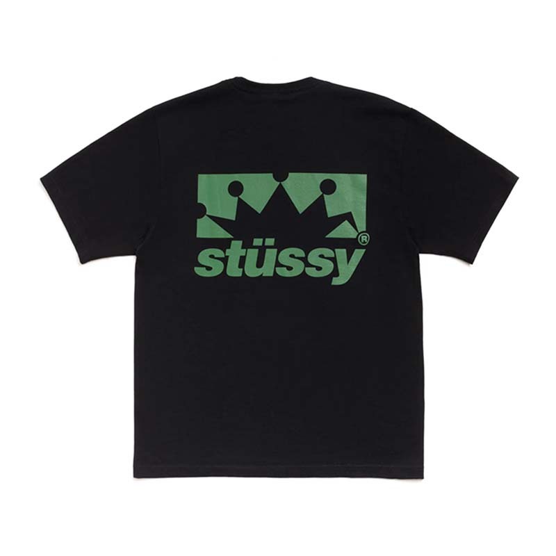 Stussy Box Crown Tee 皇冠 短袖 黑色 1905186-BK [台灣現貨]