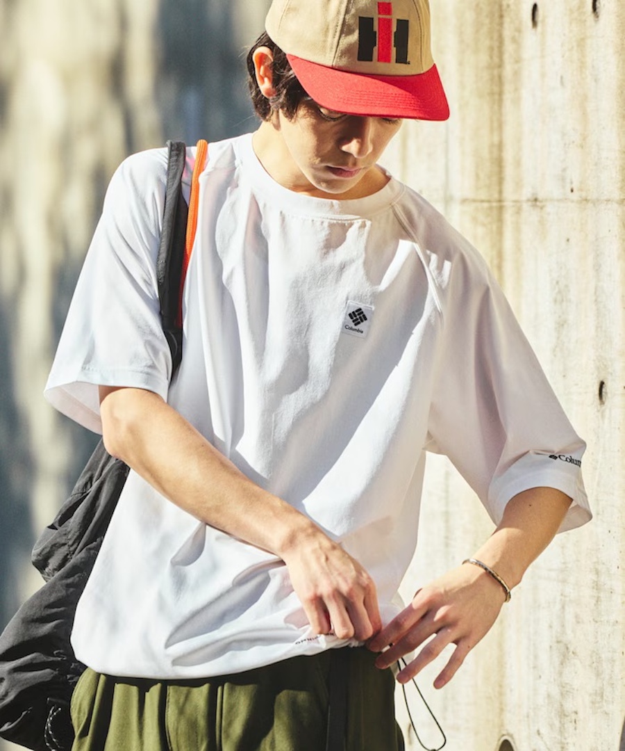 |日本別注限定| 🇯🇵Columbia 抗UV 速乾 機能短Tee