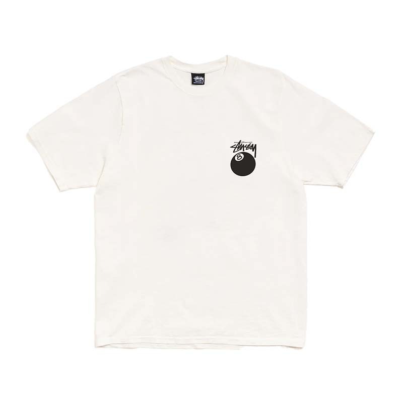 Stussy 8 Ball Tee 8號球 短袖 白色 1905022-NL [台灣現貨]