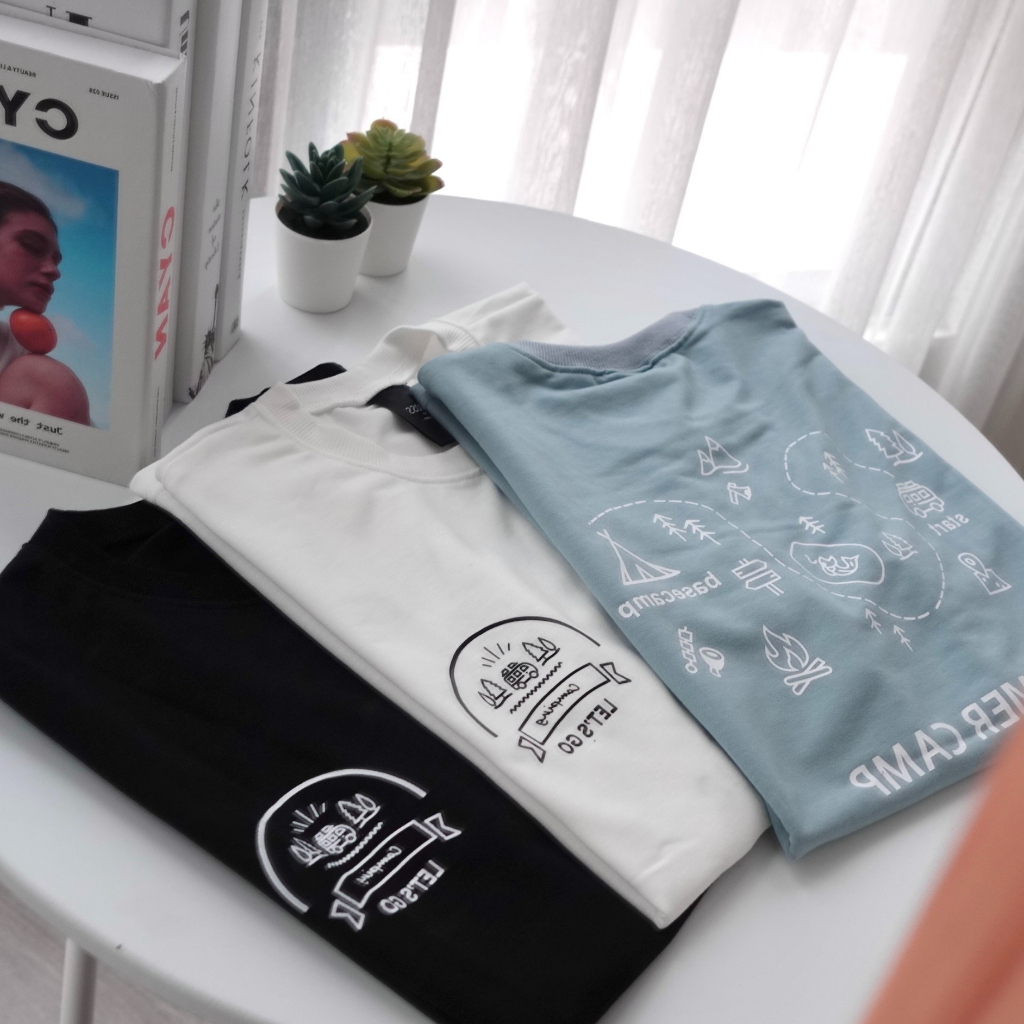 CAMP露營短t 短袖上衣 18697