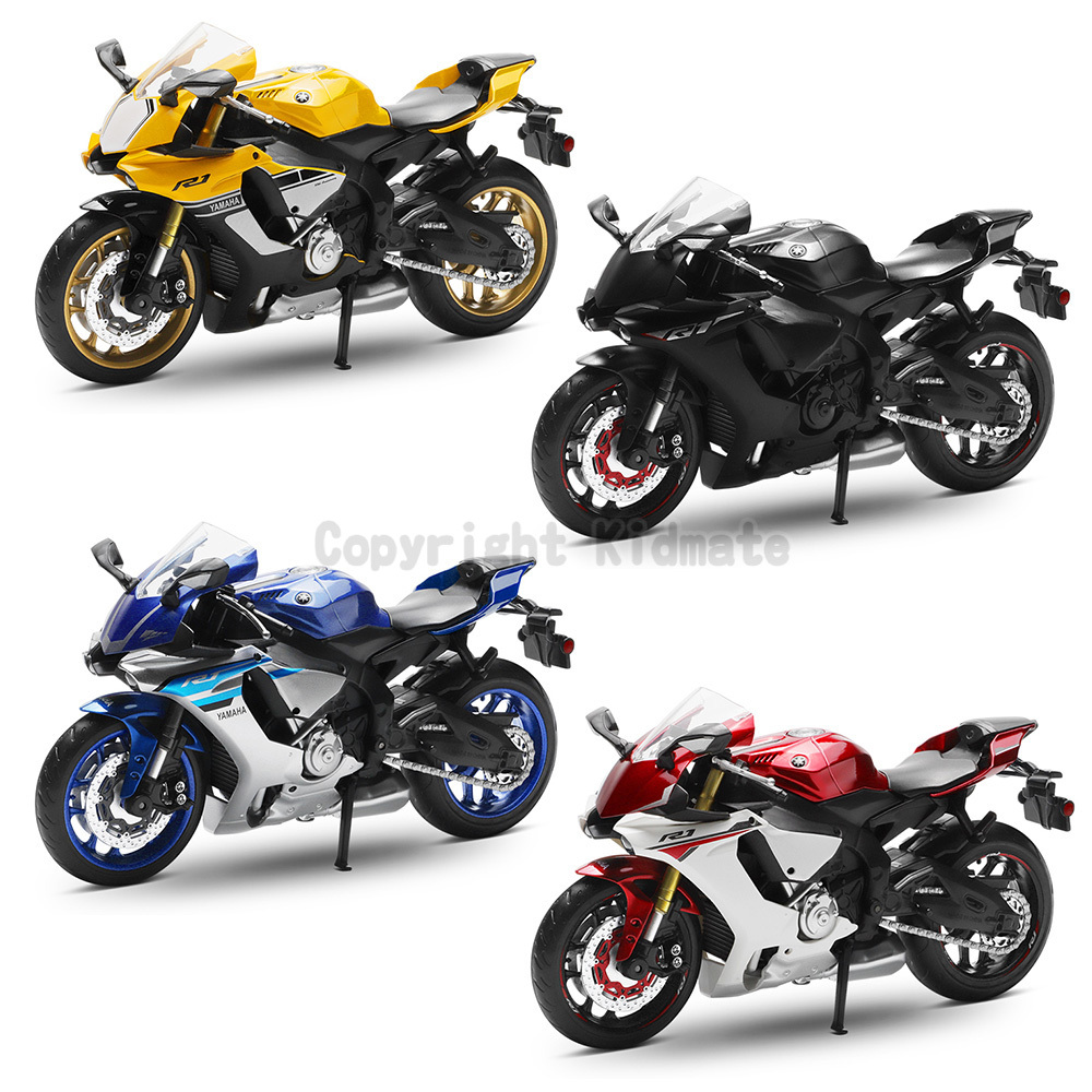 《 KIDMATE 》  1:12 YAMAHA YZF-R1摩托車 (隨機出貨)