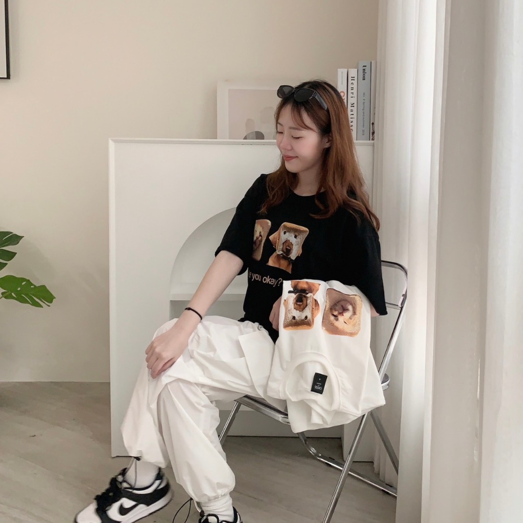 韓國 吐司貓狗 短袖 休閒短T 18722