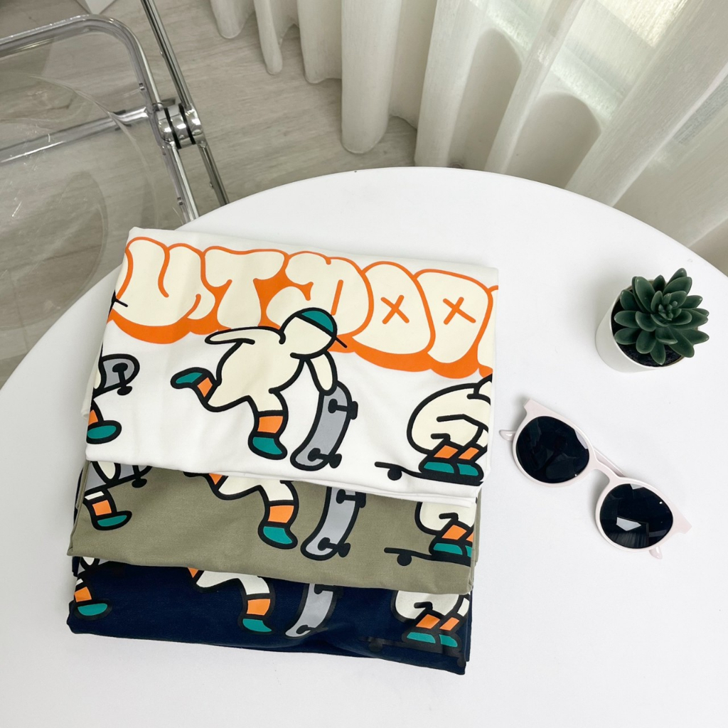 OUTDOOR 戶外滑板休閒短t 新款 短袖 80369