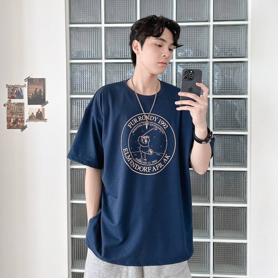 韓國 高爾夫球熊 熊熊 草寫 短T 短袖  18788