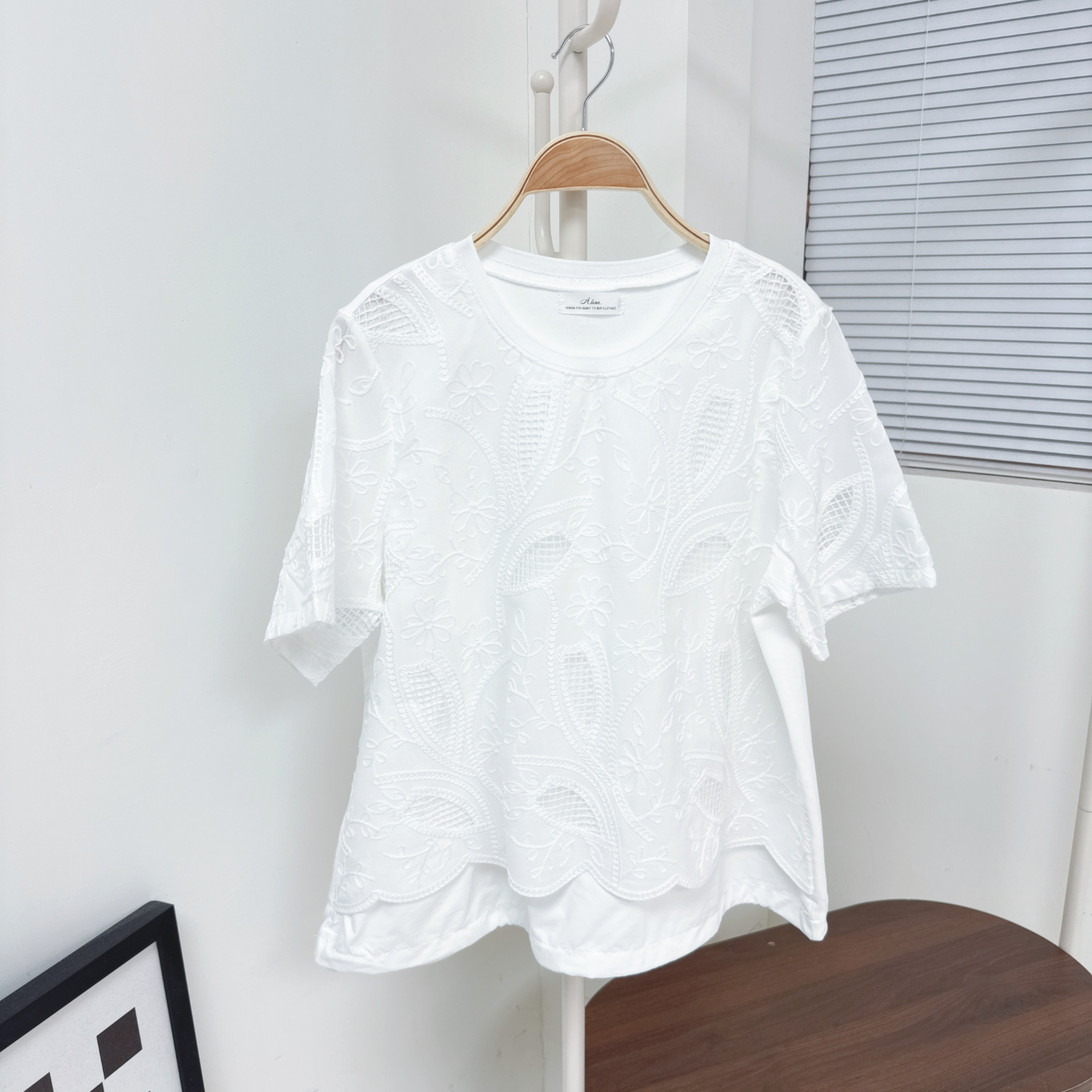 【廠家制】兩層設計通花TOP (S27)