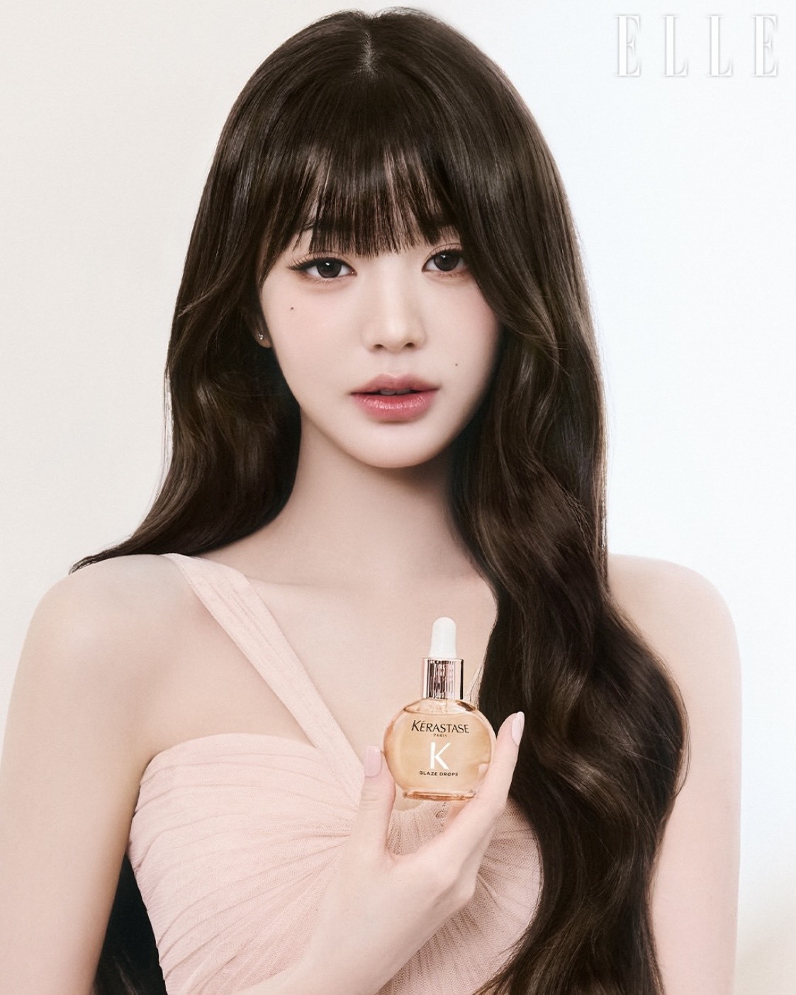 KERASTASE 巴黎 卡詩 釉光 香頌 玫瑰 護髮精油 45ml 櫻花粉 按摩梳