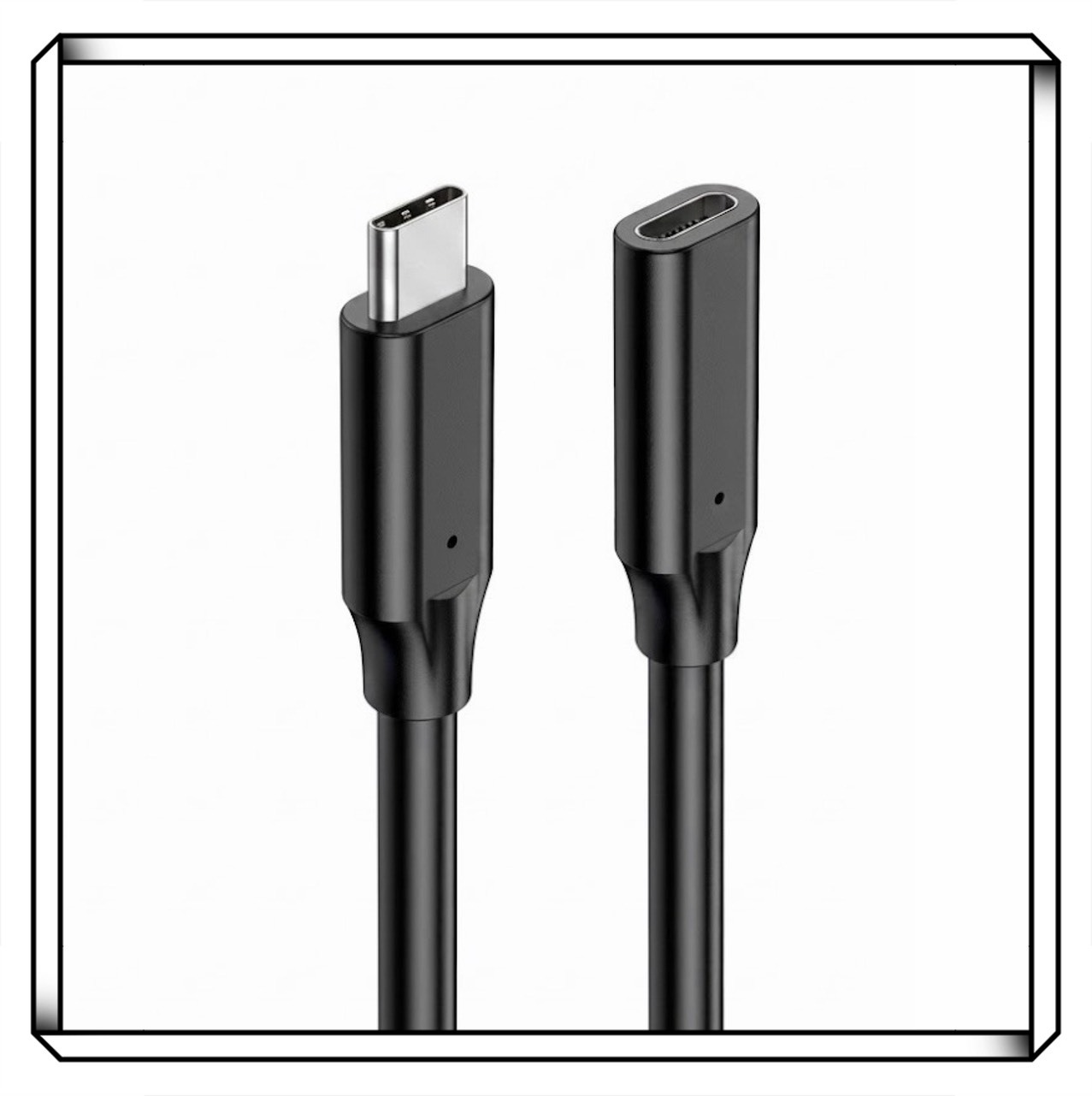 Type-C 20G 延長線 USB3.2 Gen2 公母線 擴充加長線