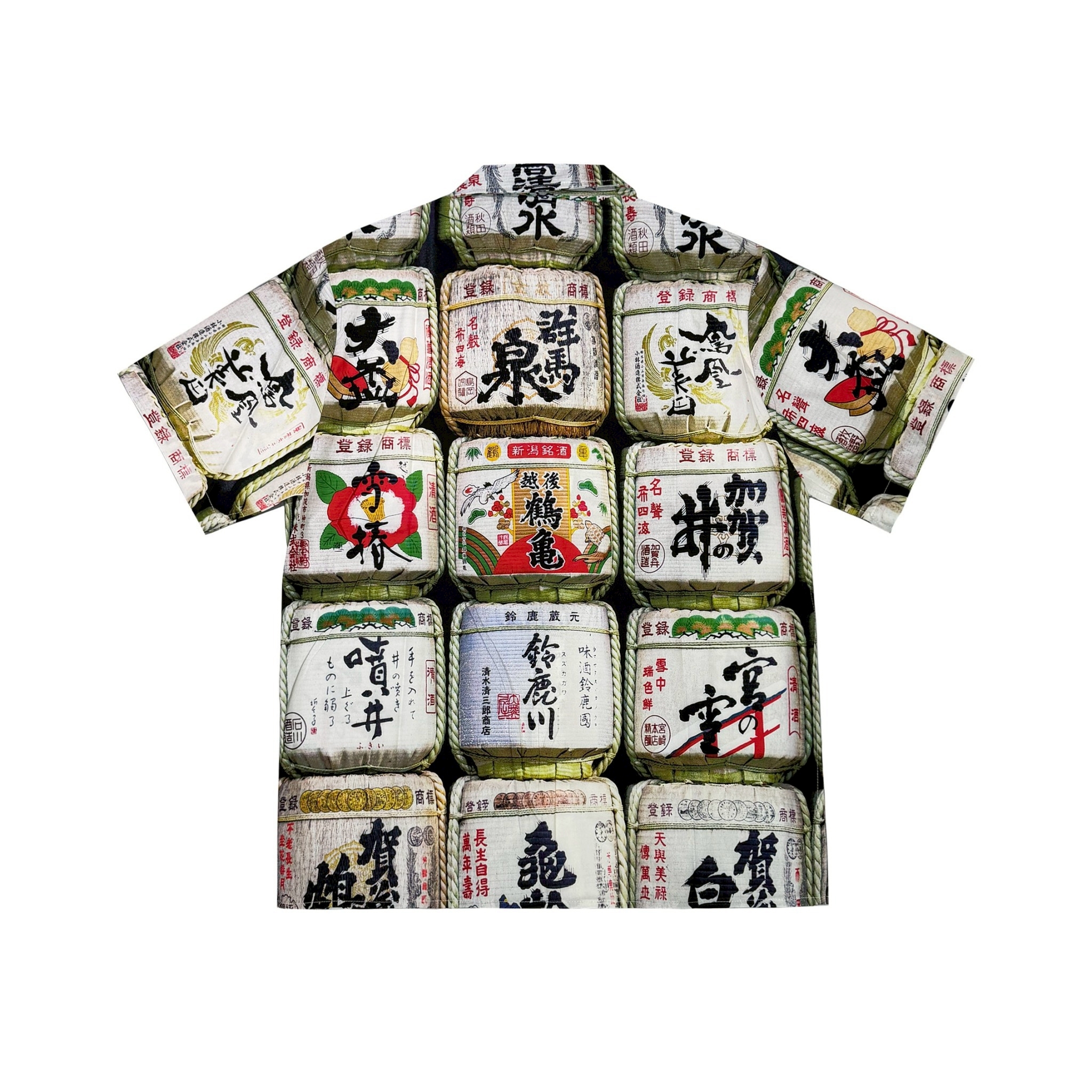 XCTRL 日本清酒樽-短袖襯衫