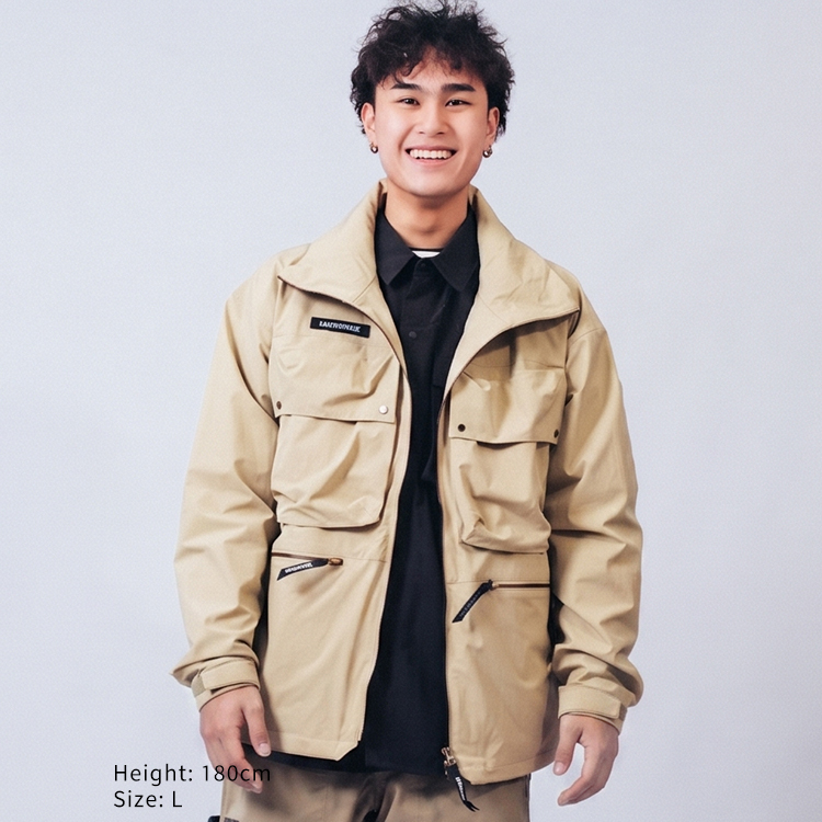 中性防潑水防風連帽外套_Coty Jacket