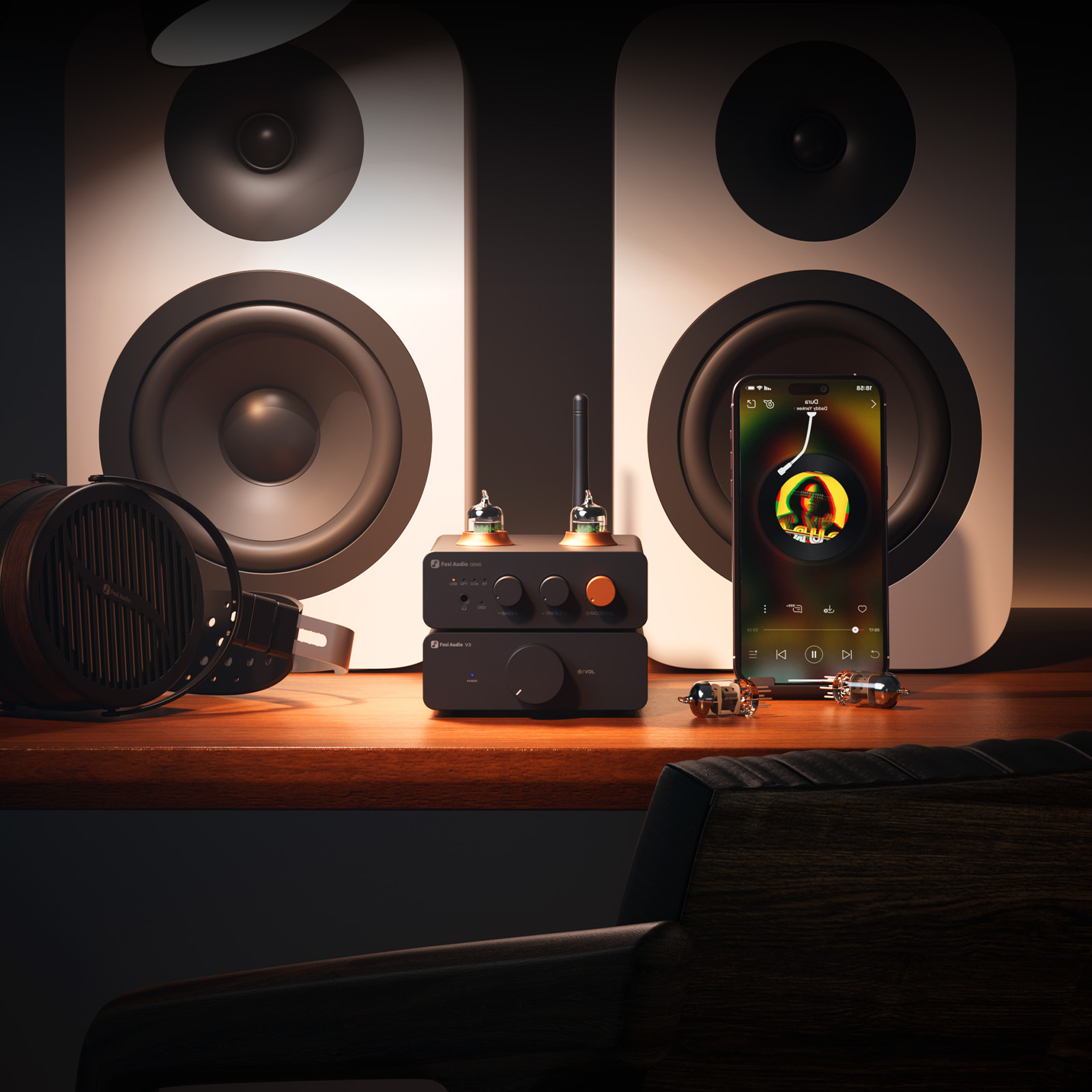 Fosi Audio GR40 真空管藍牙解碼耳擴