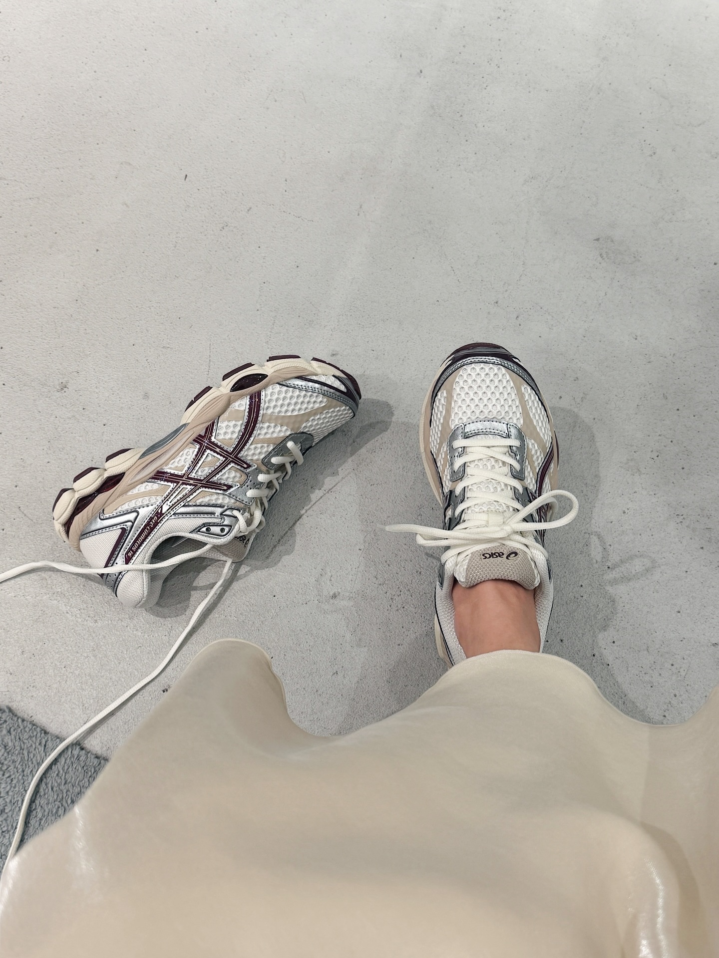 Asics Gel-Cumulus 16 日本新款 奶油棕 銀色 棕色 復古鞋 1203A733-104