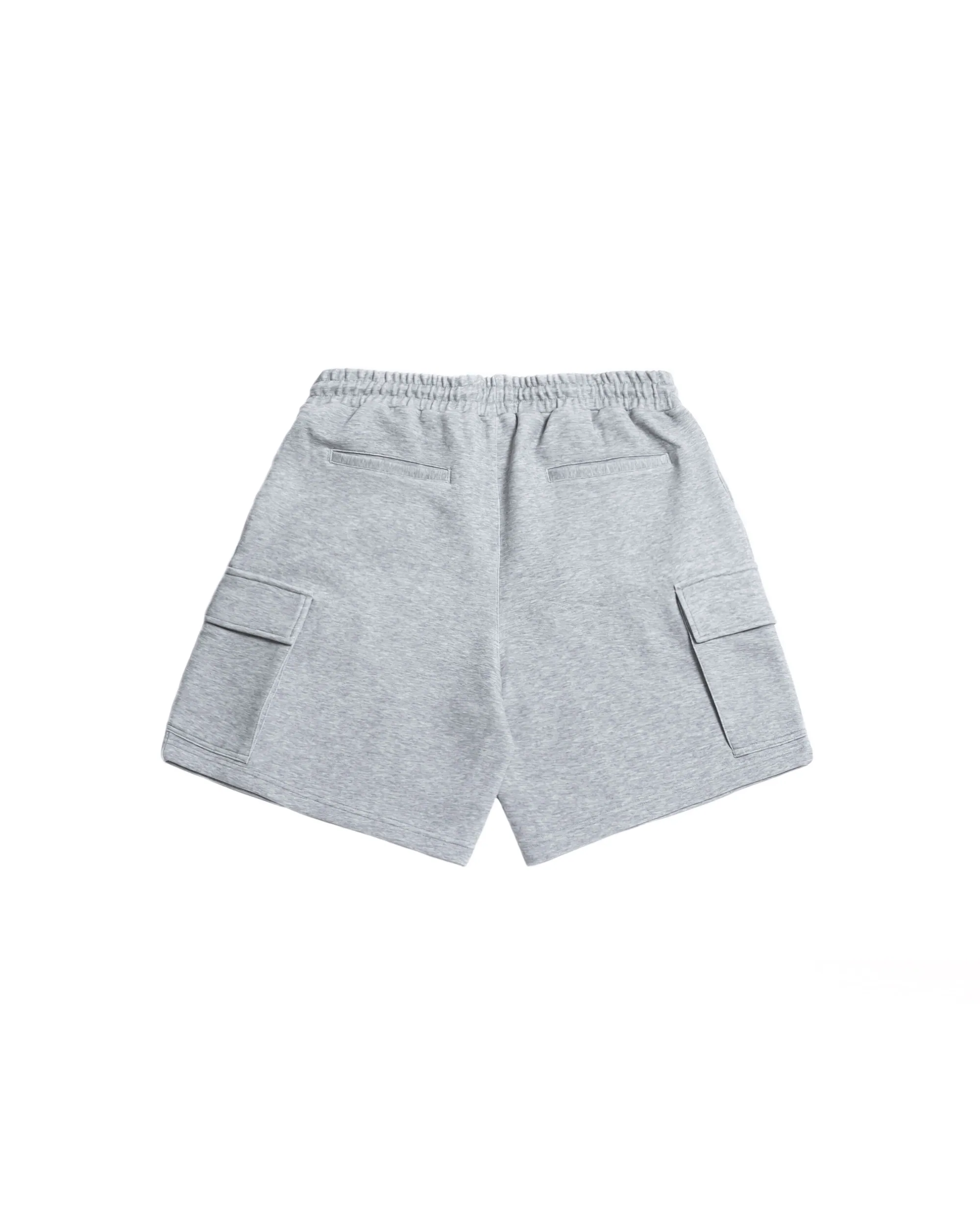 PERSEVERE LOOSE-FIT COTTON SHORTS - TWIST GRAY