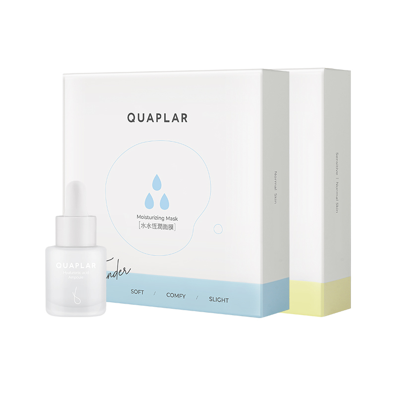 【母親節】玻尿酸特潤極萃+(盒裝)水水恆潤面膜+(盒裝)緩緩舒撫面膜