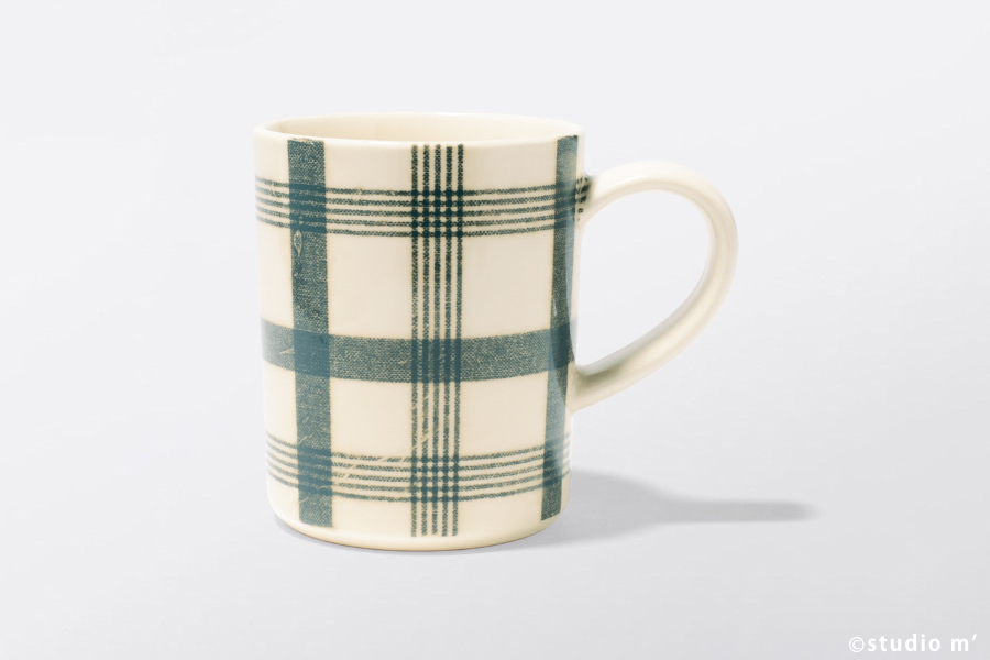 (尚未到貨)STUDIO M' - fabric mug jaune馬克杯 / May 綠