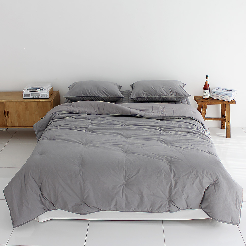 韓國棉被 柔霧奶油雲朵被 （高密度棉+莫代爾）