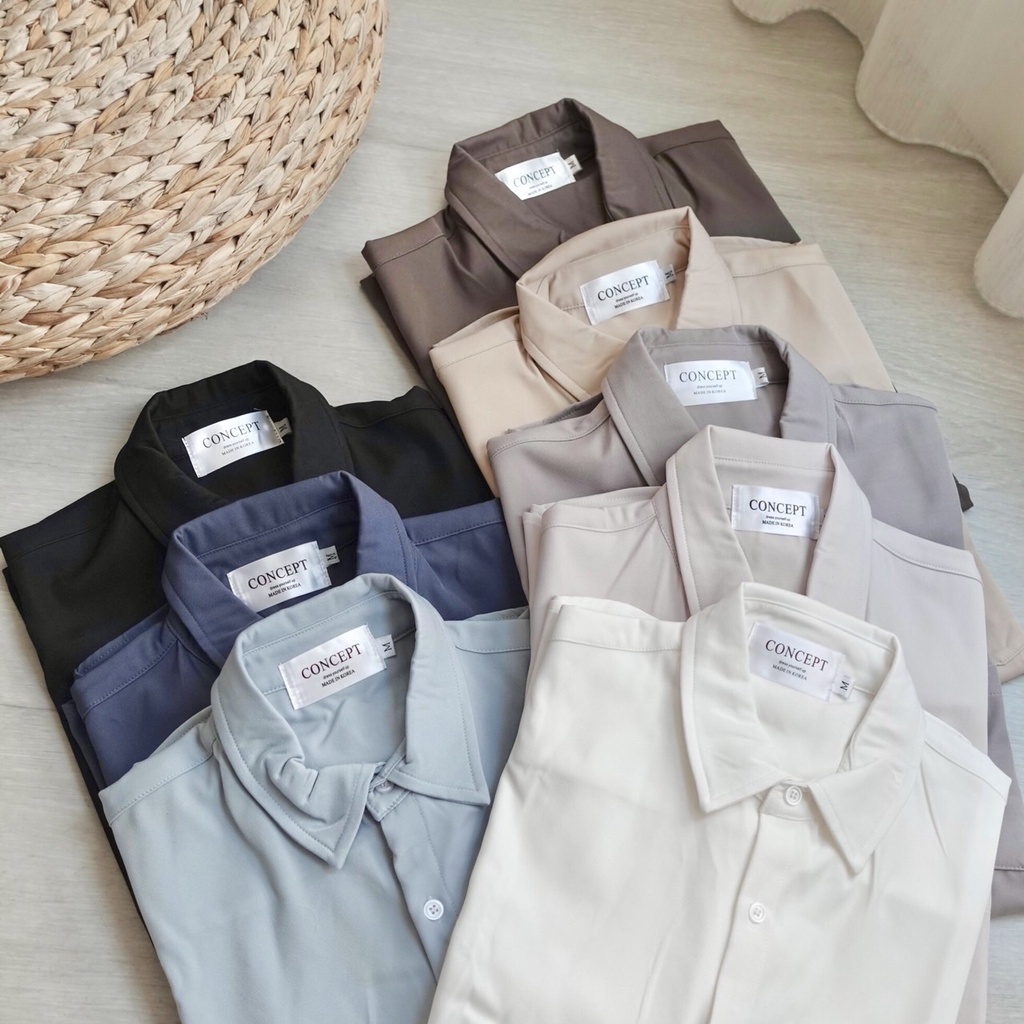 【KT USA】短袖襯衫 口袋襯衫 素色襯衫  98059