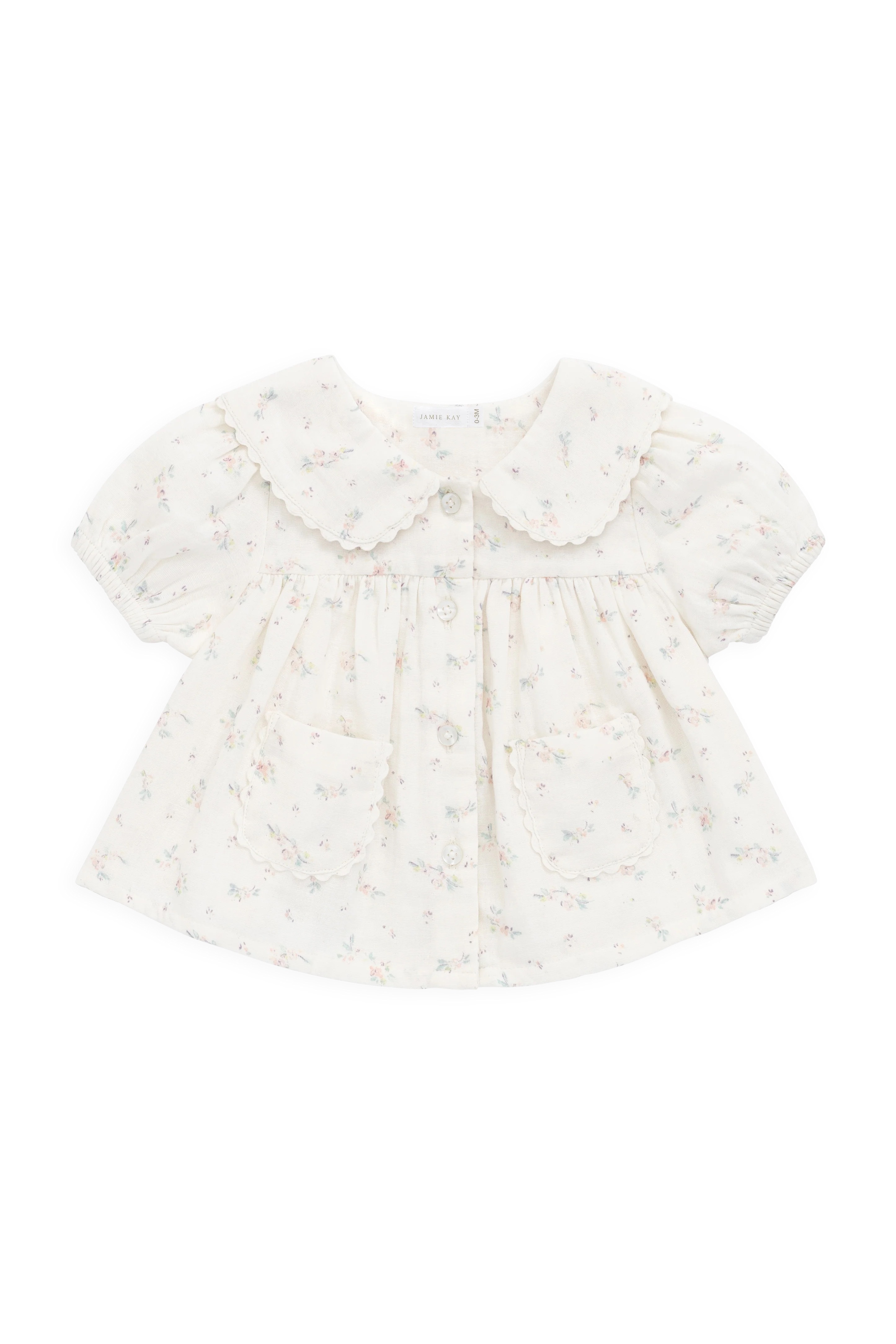 【預購】JAMIE KAY -Organic Cotton Muslin Kodi Top（Solange Snow）