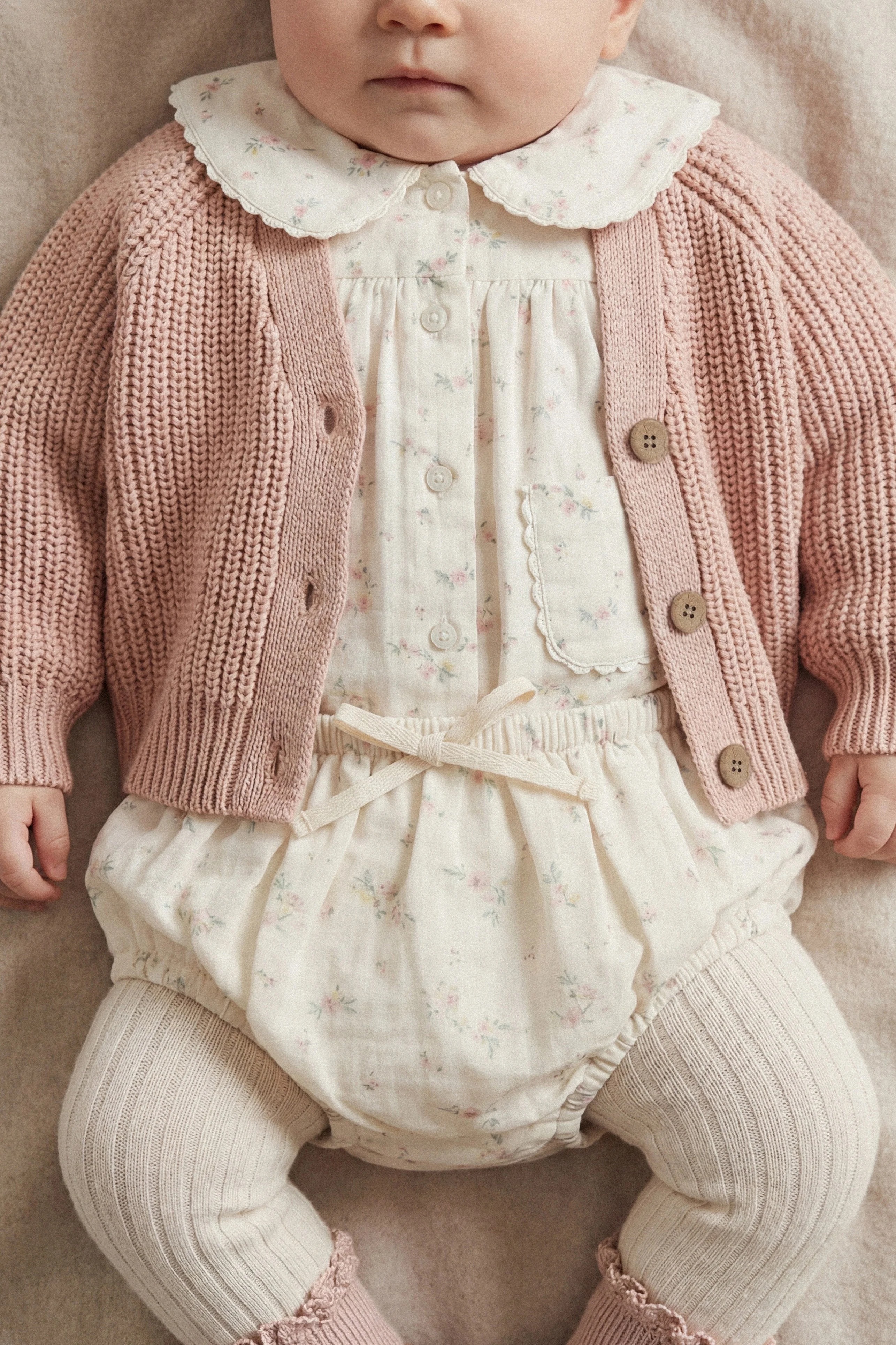 【預購】JAMIE KAY -Organic Cotton Muslin Classic Bloomer（Solange Snow）