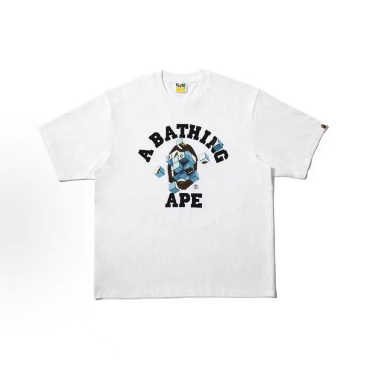 BAPE × 88RISING 聯名款魔方猿人短T