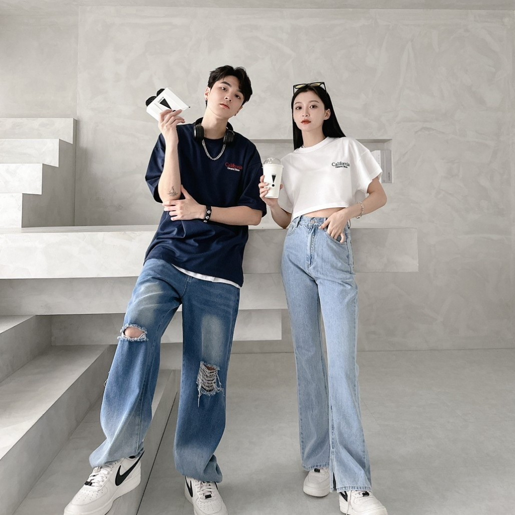 韓國 加州 CALIFORNIA 刺繡 短袖 短t 80362