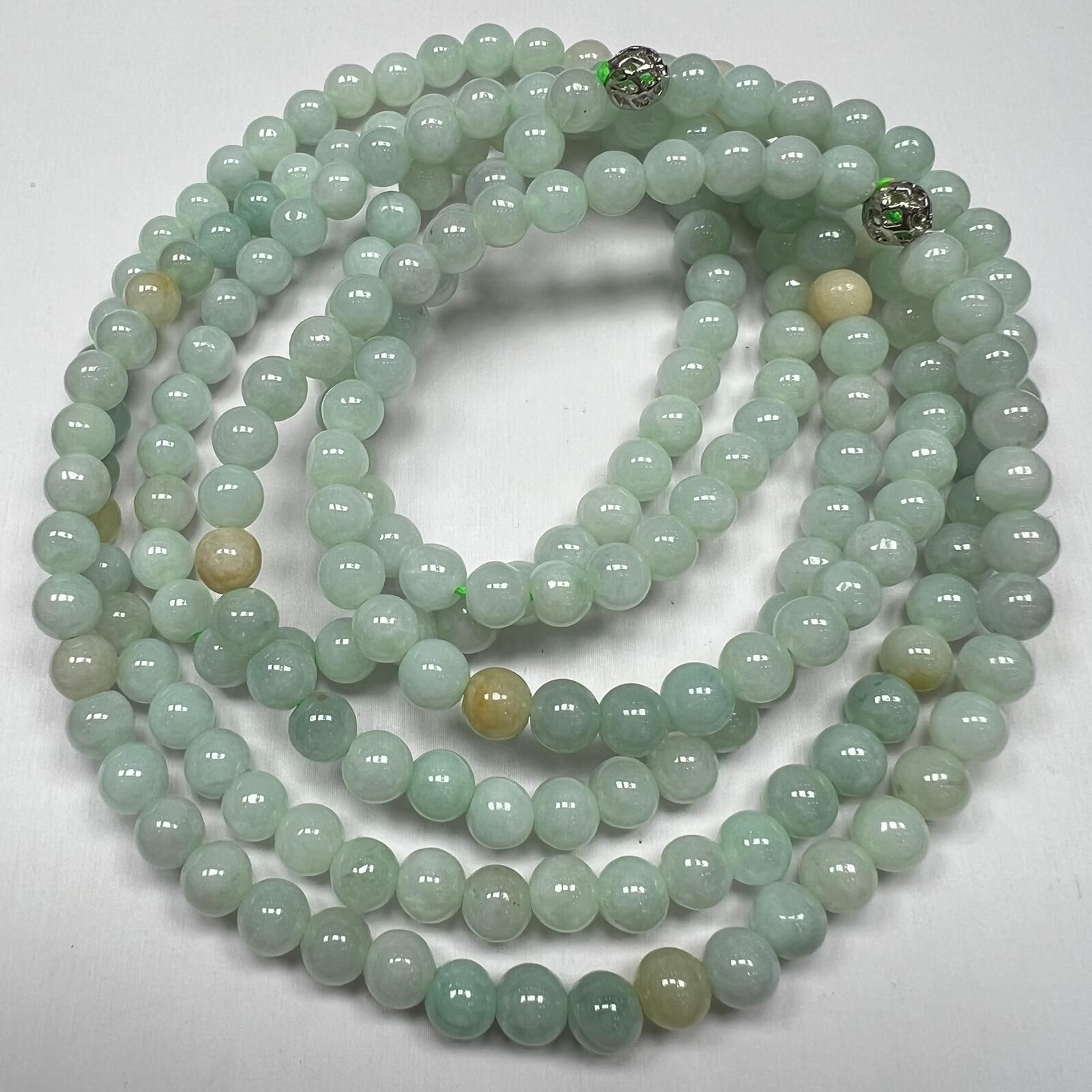 SD16 糯冰翡翠項鏈 (BA094)