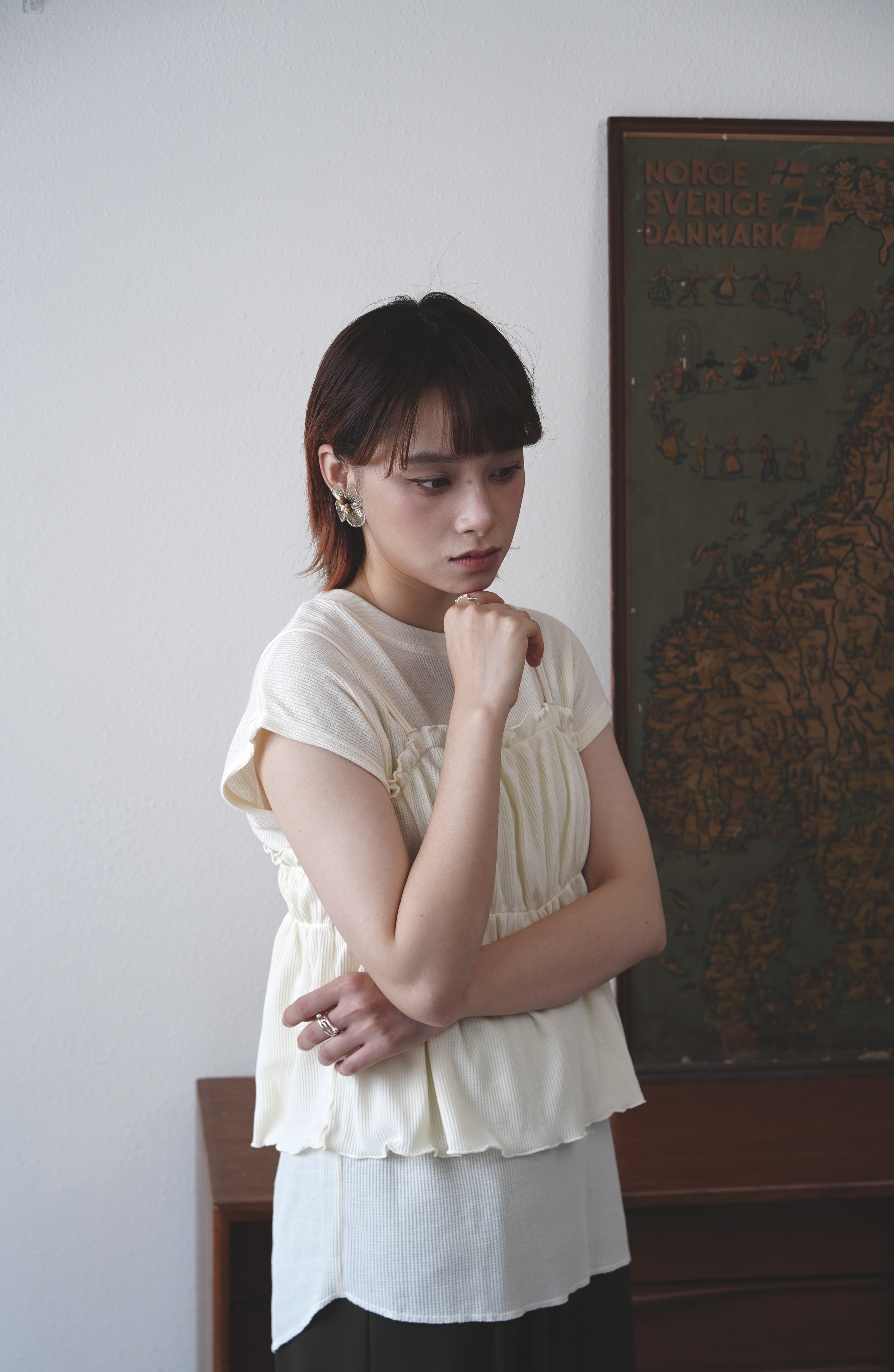兩件套窩格TEE  - BL62016