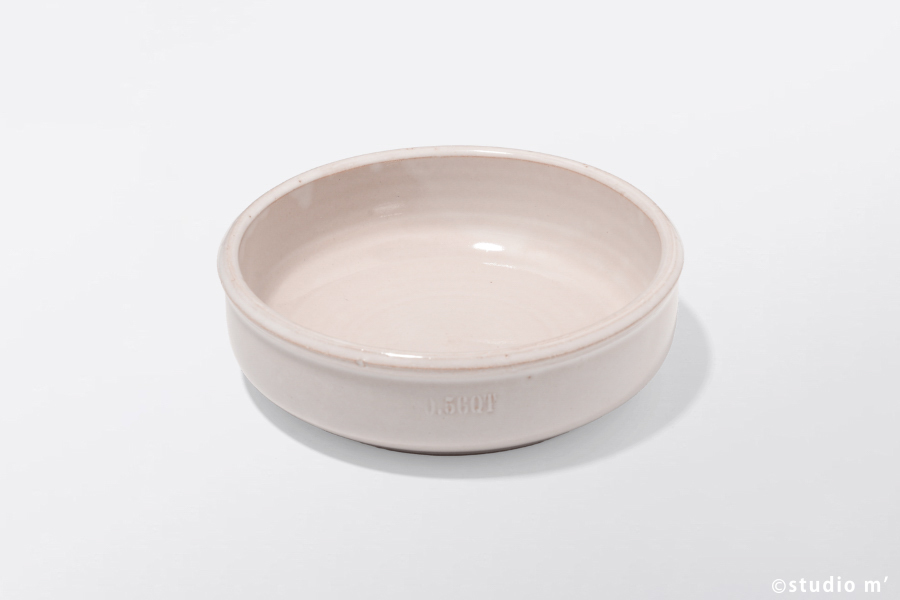 (尚未到貨)STUDIO M' - Quart 食刻碗 / 15cm / 白