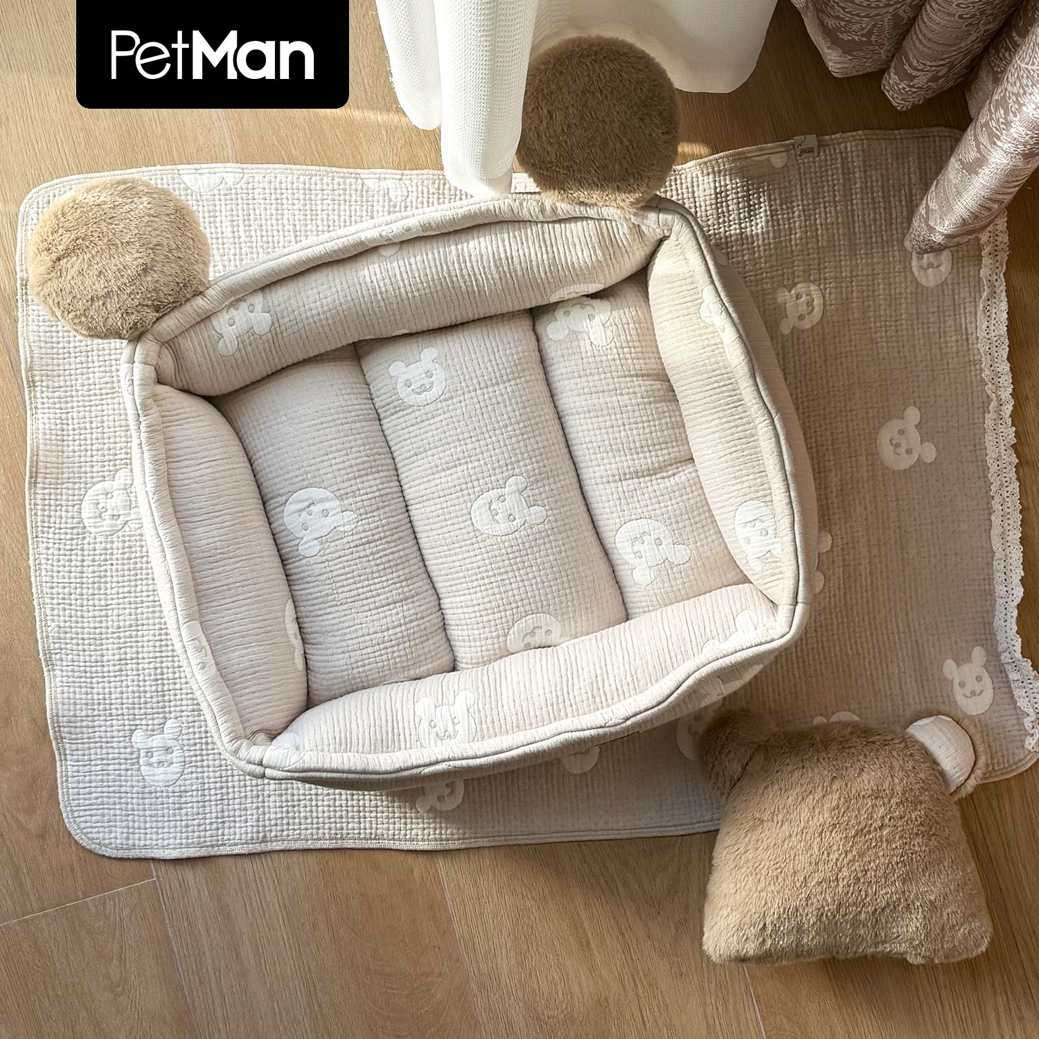 PETMAN 可可小熊一体窝