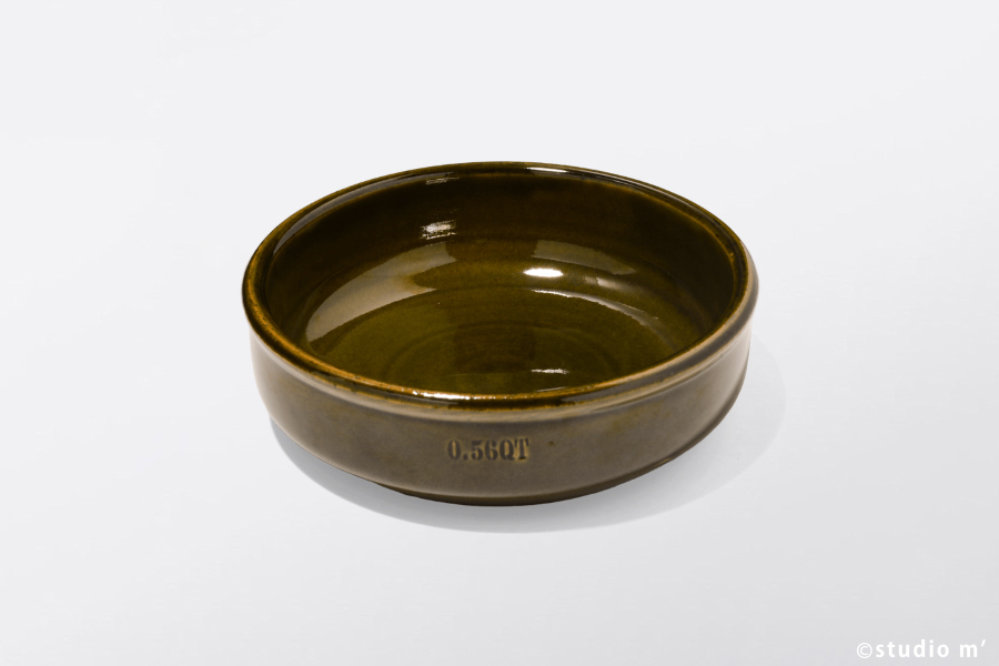 (尚未到貨)STUDIO M' - Quart 食刻碗 / 15cm / 卡其綠