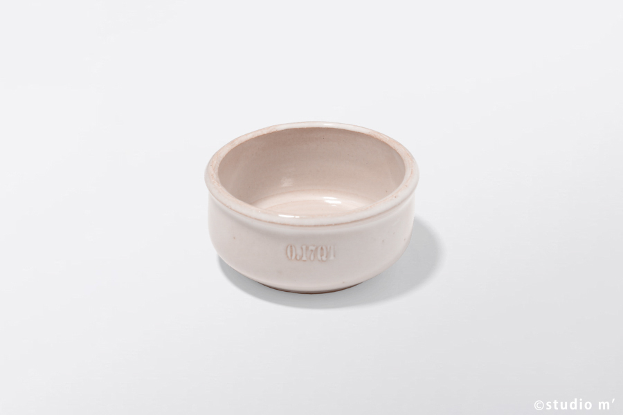(尚未到貨)STUDIO M' - Quart 食刻碗 / 9cm / 白