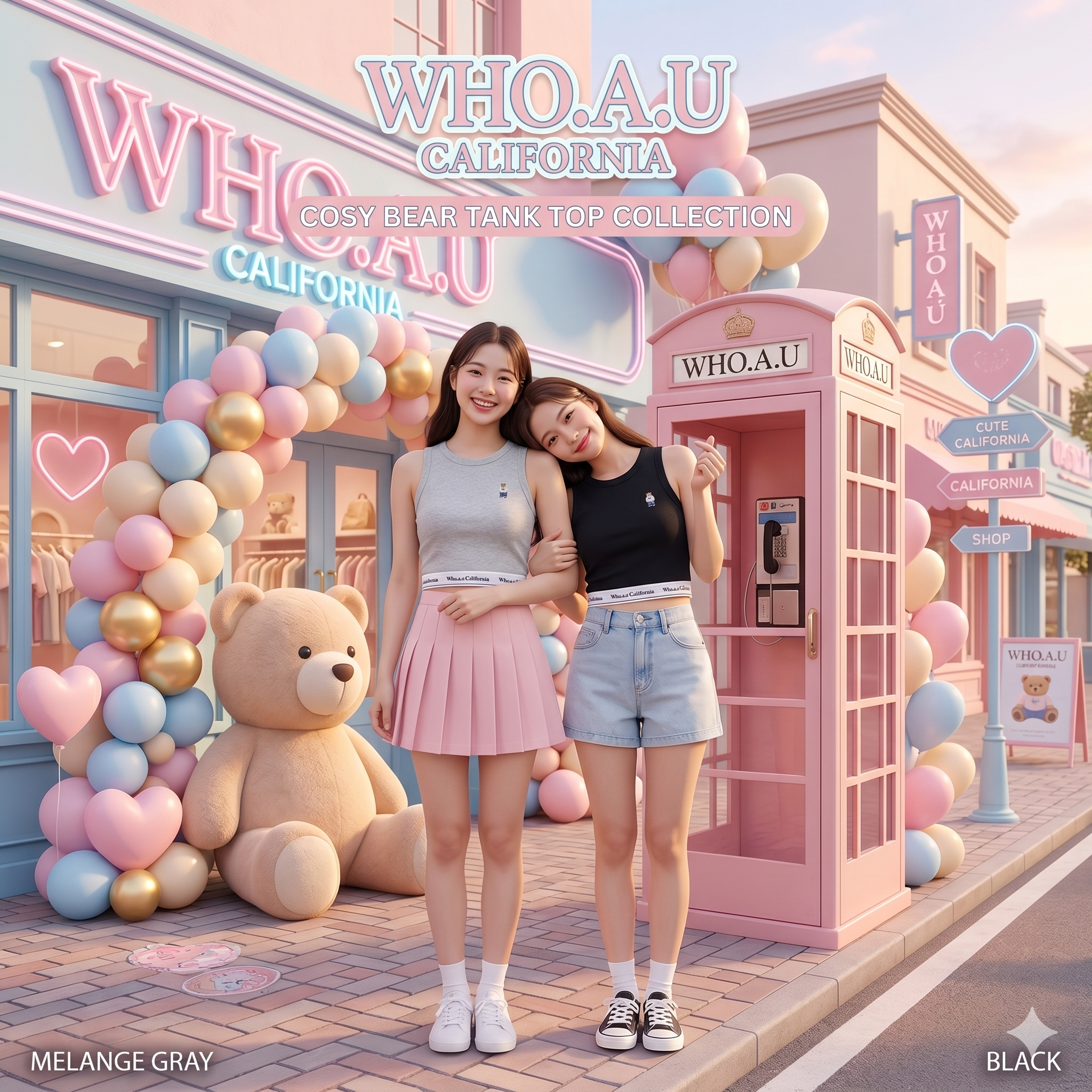 【直播】 WHO.A.U LX041421 無袖女裝背心