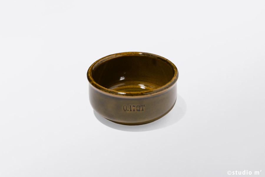 (尚未到貨)STUDIO M' - Quart 食刻碗 / 9cm / 卡其綠