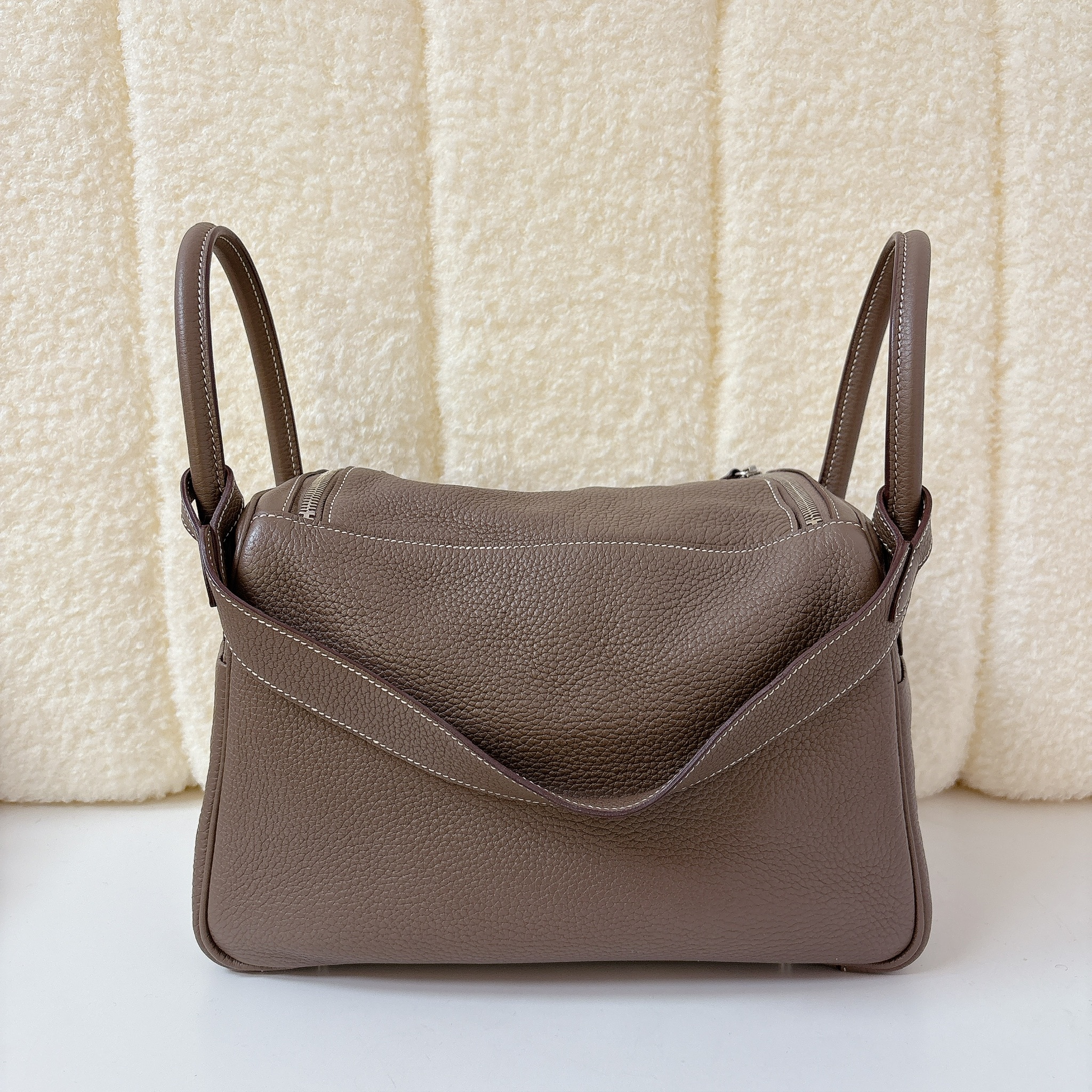 Hermès Lindy 30 - Etoupe / SHW